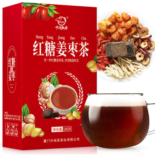 Brown sugar ginger tea, red date tea, coffee mate