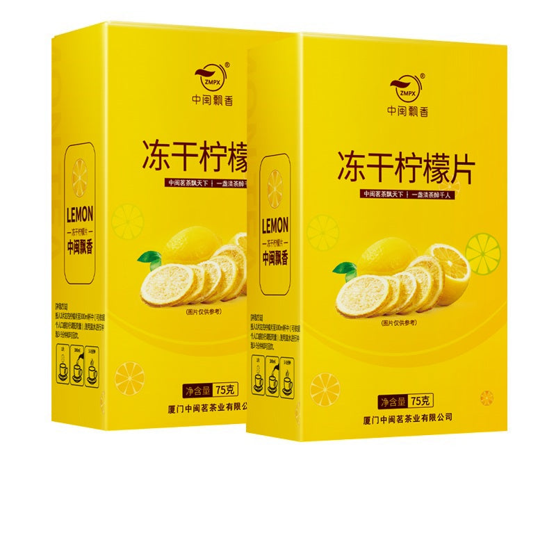 Dried lemon slices for tea, cold brew and hot brew